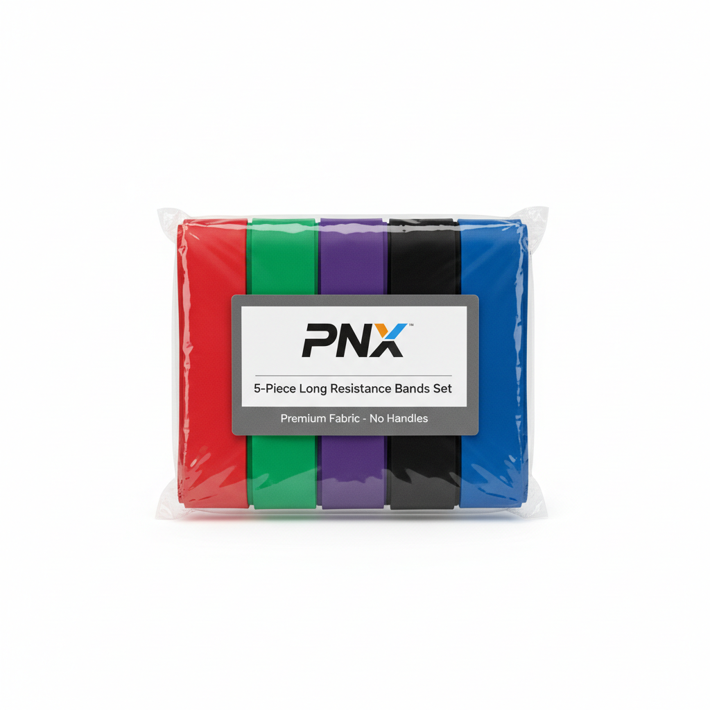 PNX Long Resistance Bands - Professional Training Set